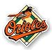BALTIMORE ORIOLES MLB 12 CAR MAGNET
