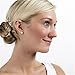 Feramox Sterling Silver Freshwater Pearl Earrings Round Ball Studs for Women Girls