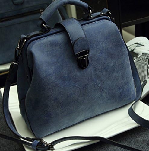 EXQUISITE-ME Doctor bag Fashion brand [Mosha Blue]