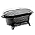 Lodge L410 Pre-Seasoned Sportsman's Charcoal Grill