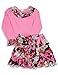 Lipstik Girls - Girls Long Sleeve Skirt Set, Pink (Size 16)
