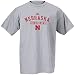 Search : Nebraska Cornhuskers Adult Grey College 07 Short Sleeve Practice T Shirt By Adidas