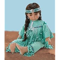 Spirit Child - Porcelain Native American Style Doll (by Denise McMillan)
