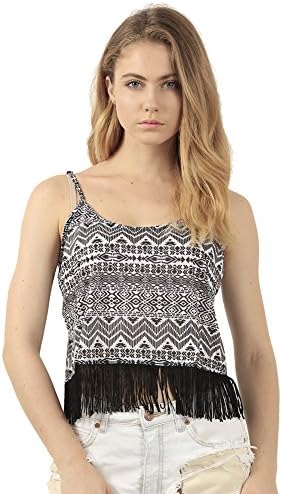 Women Sexy Embroidered Pierced Lace Gauze Vest Halter Backless Shirt Top Black