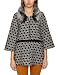 Yumi - Faux Fur Collar - Manteaux - Femme - Noir - Taille M