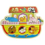 Wooden Chunky Noahs Ark- Bigjigs Toys