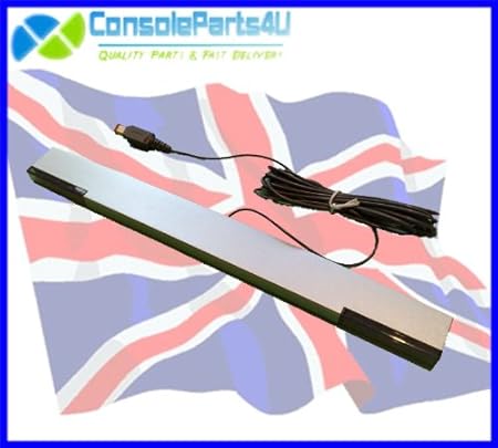 Replacement Nintendo Wii Infrared Sensor Bar. Quality parts supplied by ConsoleParts4U Ltd