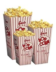 Kitchen: Retro Popcorn Scoop Box Medium - 25ct