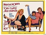 7.5 x 5cm Fridge Magnet Movie Poster-Some Like It Hot 1959