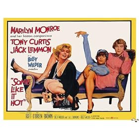 7.5 x 5cm Fridge Magnet Movie Poster-Some Like It Hot 1959