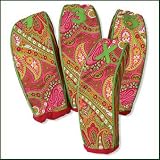 GloveIt Pink Paisley Club Covers