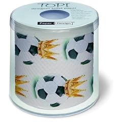 Papier + Design 00189 bedrucktes Toilettenpapier K?nig Fussball