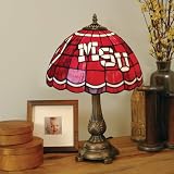 Mississippi State Bulldogs Desk Lamp - Tiffany Style NCAA College Athletics Fan Shop Sports Team Merchandise