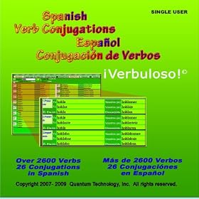 Verbuloso!�: Spanish and English Verb Conjugator - Single User Version - - Free Shipping