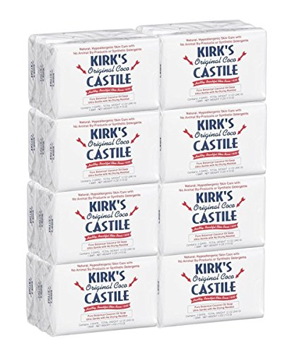 Kirks Original Coco Castile Soap, 24 Bars 1/2 Case
