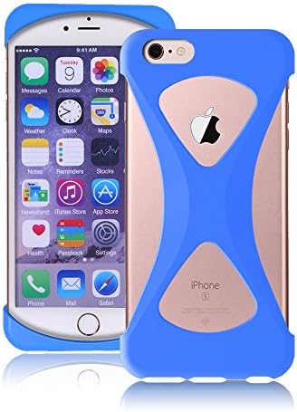 Cellpal Ultra Slim Armor Sports Case with Non-Slip Impact Resistant for iPhone 6 Plus - Blue