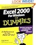 Excel 2000 For Windows For Dummies