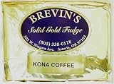 Kona Coffee Fudge: Kona Coffee flavored Milk Chocolate fudge. - Flat rate shipping for multiple bars!