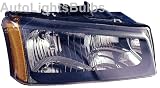 2003-2004 ( 2003 2004 03 04 ) Chevy Silverado Headlight Assembly Passenger Side - DOT Certified