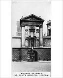 Photographic Print of Ancient Gateway, St Barts Hospital, London, c1920s. from Heritage-Images