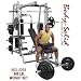 Body Solid Series 7 Smith Machine w/ 500 lb. Rubber Grip Olympic Weight Set GS348QP4_OSR500S