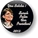 Sarah Palin 2012 You Betcha! Button