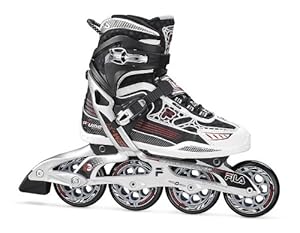 Fila - Plume X-Wrap 90, color negro (schwarz/rot) - EU 46 (UK 11.5 / US 12.5)