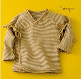 Review Grembo Organics  / baby kimono top striped- 3 mos