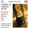 American Choral Music - Persichetti; Schuman; Bolcom; Fine; Foss