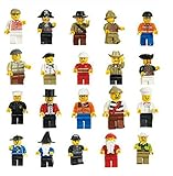 Lot of 20 men people minifigures toy