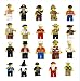 Lot of 20 men people minifigures toy