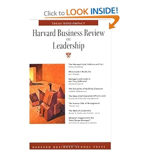 Harvard Business Review on Leadership (Harvard Business Review Paperback Series) by Harvard Business School Press