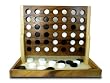 Monkey Pod Games Extra Large Wooden Four In a Row Game