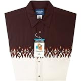 Wrangler® Aztec Border Shirt by Wrangler