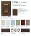 Leviton Renu REWP2-WB Two-Gang Screwless Snap-On Wallplate, Walnut Bark
