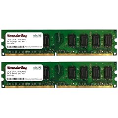 Komputerbay 4GB 2X 2GB DDR2 800MHz PC2-6300 PC2-6400 DDR2 800 (240 PIN) DIMM Desktop Speicher