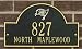 Tampa Bay Buccaneers Black & Gold Personalized Address Plaque-wall