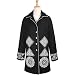 Embroidered Wool Long Jacket (Petite, Tall & Misses Sizes XS-3X)