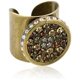 Sorrelli City Neutral Multi-Crystal Chic Round
