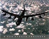 (16x20) B-52H Strato Fortress Bomber Airplane Photo Poster Print