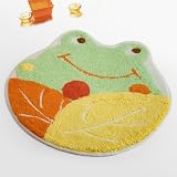 Naomi - [Smiley Frog] Kids Room Rugs (21.6 by 21.6 inches)