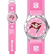Tampa Bay Buccaneers NFL Girls "Future Star Series" Watch (Pink)