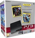 Console PS3 320 Go Noire + GT5 platinum + Uncharted 2 platinum