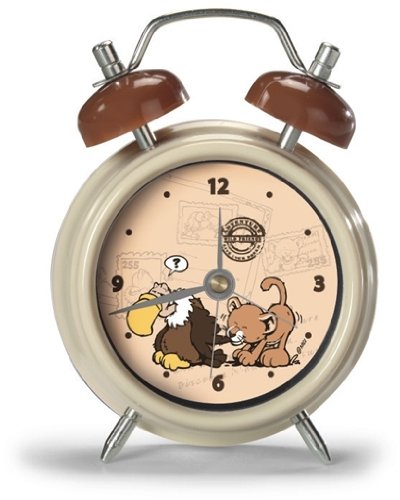 Nici 33739 - Wecker Geier und L&ouml;wenbaby Wild Friends Preisvergleich