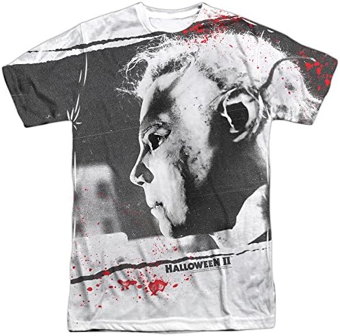 Halloween II Horror Thriller Slasher Movie Michael Adult Front Print T-Shirt