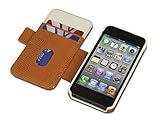 Kensington K39617WW Portafolio Duo Folio Wallet Case and Stand for iPhone 5 - 1 Pack - Carrying Case - Retail Packaging - Orange, Cream Accents