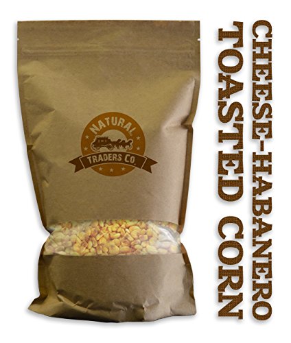 Natural Traders Cheese-habanero Toasted Corn Nuts - 1lb Bag - Kosher, Non Gmo, Gluten Free