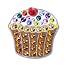 Crystal Golf
Bella Crystal Collection-USA Cup Cake Hat Clip Set