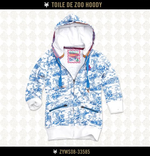 TOILE DE ZOO HOODY