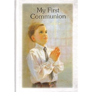 Religious My First Communion Boys Prayer & Remembrance Book Gift #10248